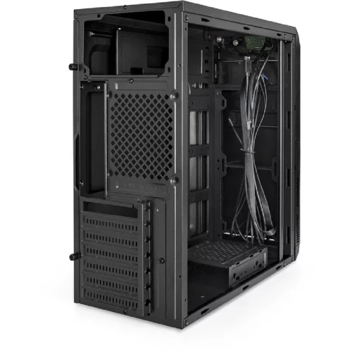 Exegate EX287365RUS Корпус Miditower ExeGate XP-334UC (ATX, без БП, 1*USB+1*USB3.0+1*TypeC, аудио, черный) фото 3