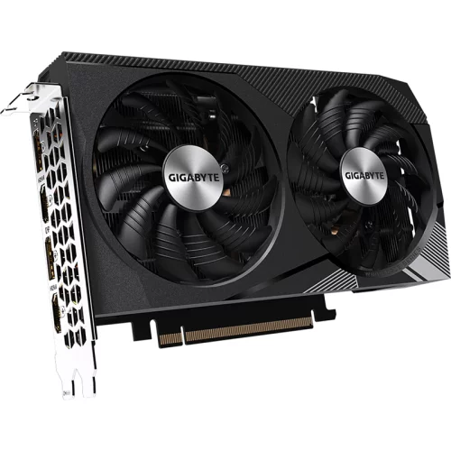 Видеокарта/ VGA GIGABYTE NVIDIA GeForce RTX 3060 WINDFORCE OC 12G REV1.0 12GB, GDDR5/192-bit, PCIe 4.0, 2xHDMI 2.1, 2xDP, 2-slot (GV-N3060WF2OC-12GD)
