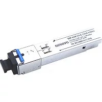 Промышленный оптический SFP модуль OSNOVO SFP-S1SC13-G-1310-1550-I Промышленный SFP Модуль. Одно волокно Single Mode. Скорость: до 1,25 Гбит/c. Тип разъема: SC. Оптический бюджет: 13дБ. Расстояние передачи - до 20км. Рабочая длина волн