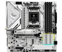 Материнская плата ASROCK B850 PRO-A, AM5, B850, 4*DDR5, 4*SATA, 3*M.2, 4*USB 2.0, 3*USB 3.2, Type-C, 2*PCIx16, 1*M.2 (Key E), HDMI+DP, mATX (B850M STEEL LEGEND WIFI)