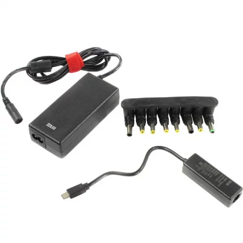 Адаптер питания STM BLC65 универсальный для ноутбуков 65W USB Type-C 9 коннектеров
