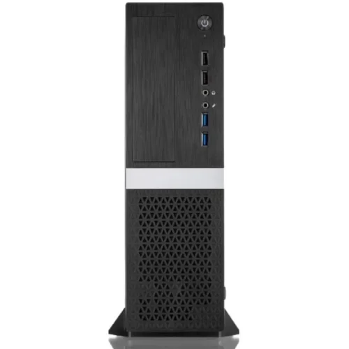 Корпус с блоком питания 300Вт./ Сase Foxline mATX Desktop 300W FL-211 mATX case, black, w/PSU TFX 300W, w/2xUSB2.0+2xUSB3.0, w/pwr cord, w/ 8cm FAN (FL-211-TFX300S) фото 2