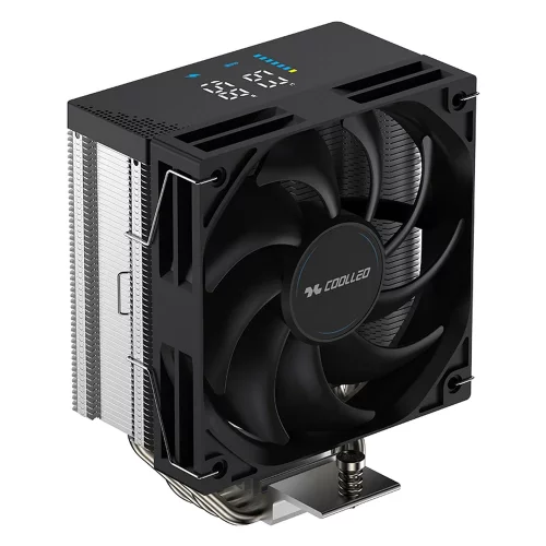 Вентилятор для процессора Coolleo CPU Cooler CL-B40-DIG V2 Intel: LGA 115X/ 1200/ 1700/ 1851 AMD: AM4/ AM5 220W TDP (CL-B40-DIG-V2)
