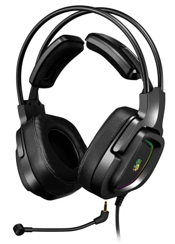 Наушники с микрофоном A4Tech Bloody G575 черный 2м мониторные USB оголовье (G575 USB/ BLACK) (G575 USB/ BLACK)