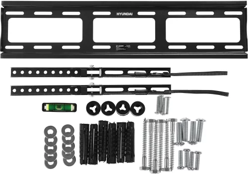 Кронштейн для телевизора Hyundai GL-T3 черный 32-85 макс.50кг настенный наклон (HMA85TS050BK26)