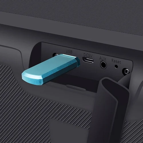 SVEN PS-380 2.0 чёрные Мобильные колонки (2x20W, IPx5, USB, Bluetooth, FM-радио, LED-подсветка, ручка, 3000 мA ) (SV-021290) фото 11