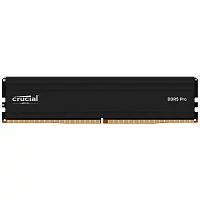 Модуль памяти 16GB Crucial DDR5 5600 UDIMM Pro Black Desktop Memory Non-ECC, CL46, 1.1V, SRx8, RTL (CP16G56C46U5)