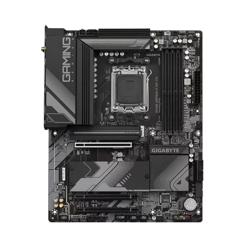 Материнская плата Gigabyte OEM B650 GAMING X AX V2, Socket AM5, AMD B650, 4xDDR5-5200, HDMI+DP, 3xPCI-Ex16, 4xSATA3(RAID 0/ 1/ 10), 3xM.2, 8 Ch Audio, 2.5GLan, WiFi, (3+4)xUSB2.0, (4+2)xUSB3.2, (1+1)xUSB3.2 Ty (B650 GAMING X AX V2||OEM)