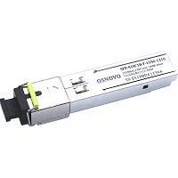 Oптический SFP модуль OSNOVO SFP-S1SC18-F-1550-1310 Оптический SFP Модуль. Одно волокно Single Mode. Скорость: до 155 мбит/c. Тип разъема: SC. Оптический бюджет: 18дБ. Расстояние передачи - до 20км. Рабочая длина волны,нм