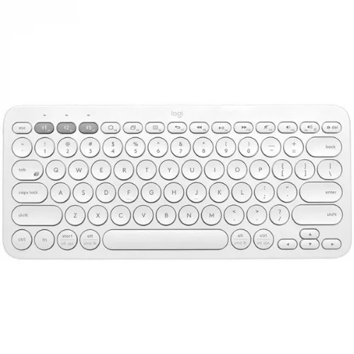 Клавиатура/ Logitech Keyboard K380 OFF-WHITE Wireless Bluetooth RTL, Multi-Device (920-009589)