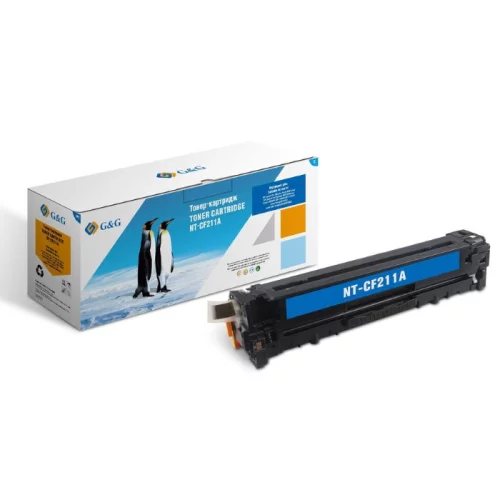 Тонер-картридж G&G NT-CF211A голубой 1800 страниц для НР LaserJe tPro200 Color M251n/ M251nw/ M276n/ M276nw