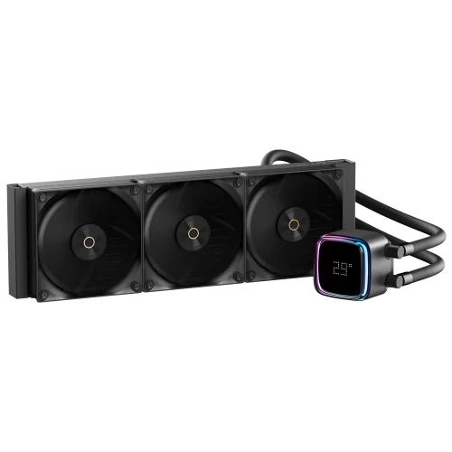 Жидкостная система охлаждения Ocypus Вентилятор Cooler Iota L36 BK ARGB Black 300W/ All Intel/ AMD AM*/ Digital display / Screws (IOTA-L36-BK3ANWNN00X-GL)