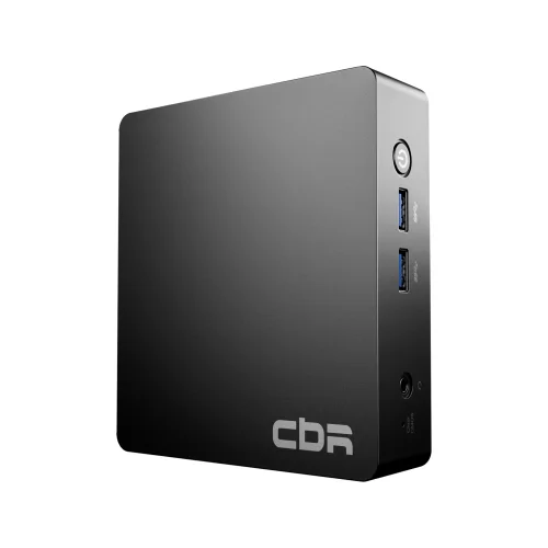 CBR MiniPC-SMCR-DT04/ N5095 /AC WIFI/ RJ45/ 8G LPDDR4 (4G LPDDR4*2)/ 256G PCIe Gen3/ Plastic housing/ 12V 3A adaptor/ W11Pro/ VESA 75*75/100*100