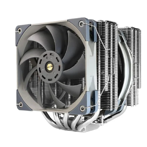 Thermalright Кулер Frost Commander 140 Black LGA115X/1200/1700/2011/-3/2066/AM4/AM5 (Dual Tower, 120mm + 140mm PWM Fan, медное основание, 5 тепл. трубок 8мм) / TRFC140B