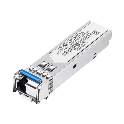 Трансивер/ ZYXEL SFP-BX1310-E (pack of 10 pcs) , SFP transceiver WDM, single mode, SFP, LC, Tx1310 / Rx1550, 20 km (SFP-BX1310-E-ZZBD01F)