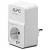 Сетевой фильтр APC Essential SurgeArrest 1 розетка 230V (PM1W-RS) (PM1W-RS)