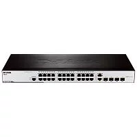 Коммутатор/ DES-3200-28_RFB/C1 Refurbished unit, clean, fully tested, well-packed with power cable and 19' rack mounts.Managed L2 Switch 24x100Base-TX, 2x1000Base-X SFP, 2xCombo 1000Base-T/SFP, Surge 6KV, CLI, RJ45 Console, Dying Gasp, H/W C1.