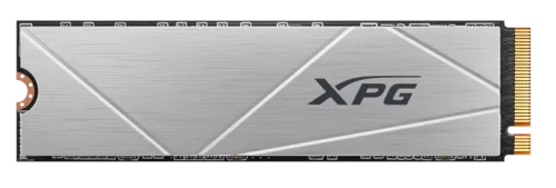 Твердотельный накопитель/ ADATA SSD GAMMIX S60 BLADE, 1024GB, M.2(22x80mm), NVMe, PCIe 4.0 x4, 3D NAND, R/W 5000/3200MB/s, IOPs -/-, TBW 250, DWPD 0.14, with HeatSink (5 лет) (AGAMMIXS60-1T-CS)