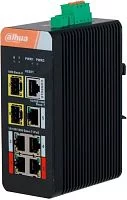 Коммутатор Dahua DH-IS4207-4GT-120 (L2) 2SFP 4PoE 120W управляемый