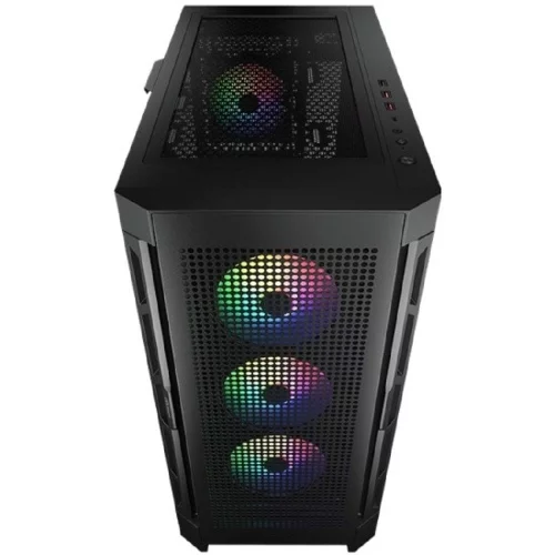 Cougar Airface Pro RGB Black 4x120MM ARGB FAN, ARGB FAN HUB, БЕЗ БП, ЧЕРНЫЙ, E-ATX фото 2