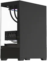 корпус Formula V Line Crystal Z1 Black V2, ATX, Left & Front side Tempered Glass, USB3.0*1+USB2.0*1,+Type C*1