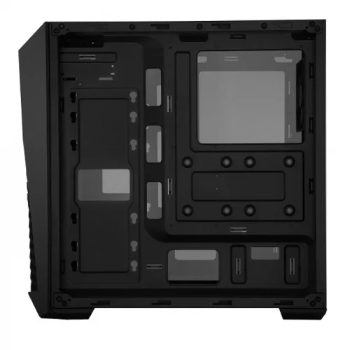 Корпус Cooler Master MasterBox K501L, черный, без БП, 2x3.5