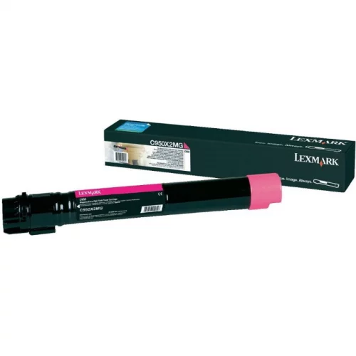 Картридж Lexmark пурпурный 24000 страниц для C950 (C950X2MG)