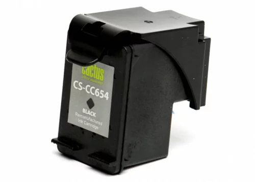 Картридж струйный Cactus CS-CC654 №901 черный (18мл) для HP DJ 4500/J4580/J4660/J4680 с чипом