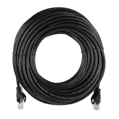 Кабель ACD Патч-корд ACD-LPU5C-20M |ACD-LPU5C-20M| Cat5e UTP 24AWG 4Pair, 7/ 0.18мм CU Черный, 20м, (741852)