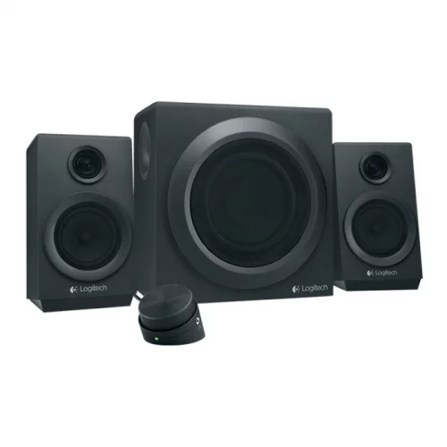 Колонки Logitech Z333 акустическая система 2.1 с сабвуфером 40В т черный (980-001202) фото 2