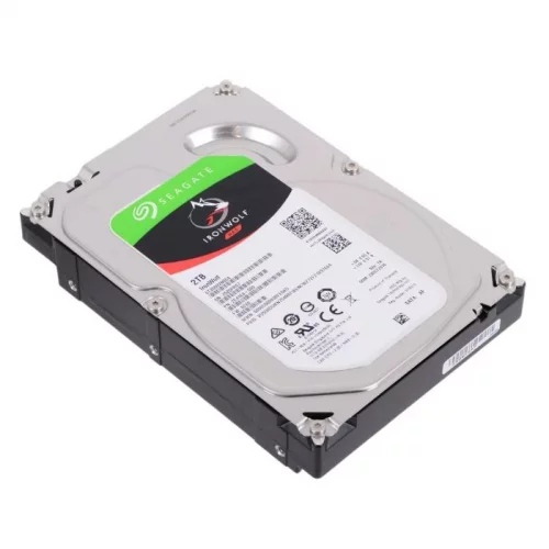 Жесткий диск/ HDD Seagate SATA3 2Tb Iron Wolf NAS 64Mb 1 year warranty (ST2000VN004)