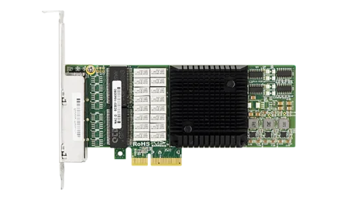 Сетевая карта/ PCIe x4 1G 4-port RJ-45 Cooper Bypass Adapter 10/ 100/ 1000Mbps (Intel I350) (LRES8001PT-BP)
