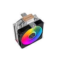 Кулер для процессора/ CPU Cooler SAMA A40L (240W, 4-pin PWM, 152mm, 4x6mm, ARGB, 1x120mm, 78CFM, 29dBA, 2200RPM, S: 1851/ 1700/ 1200/ 115X, AM5/ AM4, silver) (A40-XXWAYXOX-G)