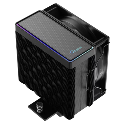 Кулер для процессора Ocypus Gamma A40 BK, 100mm FAN, Top Panel, 4 HEAT PIPES, 4-PIN PWM, 600-2400 RPM, 29DBA, HYDRO BEARING, LGA115X/1200/1700/18XX, AM4/AM5 фото 8