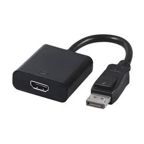 Gembird Переходник DisplayPort - HDMI 20M/ 19F, пакет черный [A-DPM-HDMIF-002]