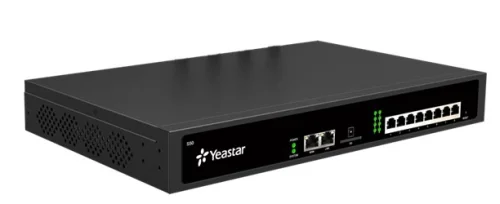 АТС YEASTAR IP-АТС на 50 абонентов и 25 одновременных вызовов, позволяет подключать аналоговые линии/ телефоны, линии BRI и GSM-линию посредст? (S50#TRL)