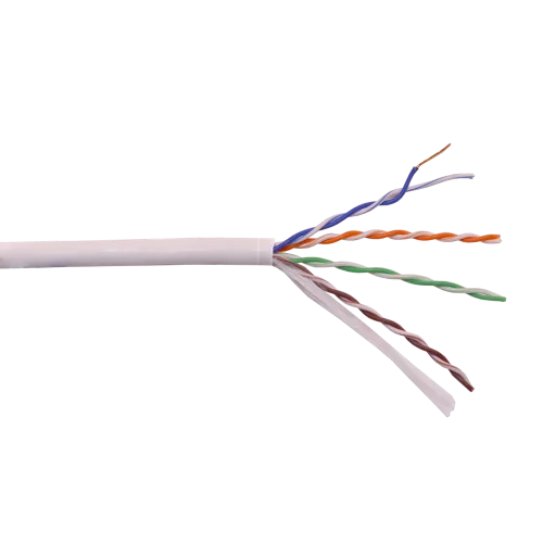 Кабель Кабель LANMASTER U/ UTP, 4 пары, Кат. 5E, 350 МГц, LSZH, нг(А)-HF, серый, 305 м (LAN-5EUTP-HFLT-GY)