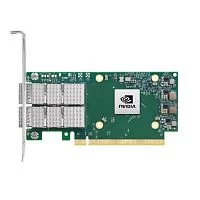 Сетевая карта/ ConnectX®-6 Dx EN adapter card, 100GbE, Dual-port QSFP56, PCIe 4.0 x16, Crypto and Secure Boot, Tall Bracket (MCX623106AC-CDAT)