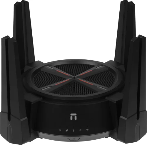Роутер беспроводной Netis NX62 AX6000 10/100/1000/2500BASE-TX/4G ready черный (NX62#MLN)