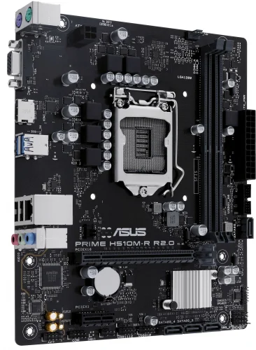 Материнская плата Asus PRIME H510M-R R2.0-SI Soc-1200 Intel H470 2xDDR4 mATX AC`97 8ch(7.1) GbLAN+VGA+HDMI White Box (90MB1EX0-M0ECY0) фото 6