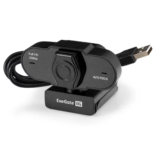 Exegate EX297681RUS ExeGate BlackView C931 Full HD AF (2Мп, 1920х1080, 1080P, 30fps, автоматический фокус, защитная шторка, 4-линзовый объектив, микрофон с шумоподавлением, универсальное крепление ) фото 2