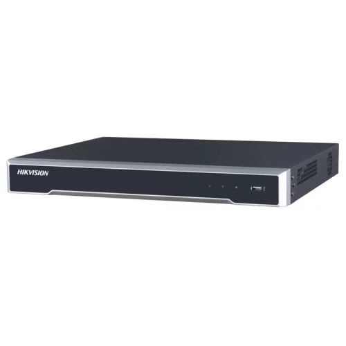 8-ми канальный IP-видеорегистратор c PoE/ 8-ми канальный IP-видеорегистратор с PoE, Видеовход 8 каналов, аудиовход 1 RCA, видеовыход 1 VGA 1080? (DS-7608NI-K2/8P)
