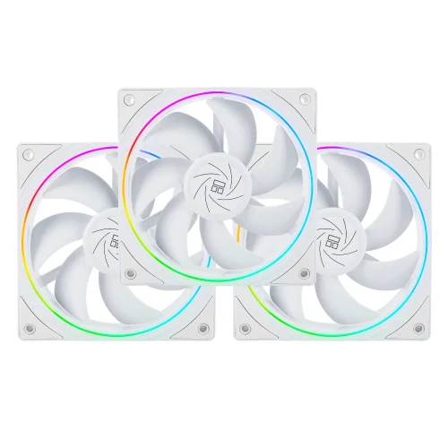Thermalright Комплект вентиляторов (3 шт.) TL-S12-W (Pack of 3) / ARGB / 120mm PWM / TRTLS12W.3P