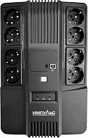 ИБП МАСТЕР 1000, 1000ВА/ 600Вт, LED, USB, RJ11/ RJ45, SCHUKOx8 (MT10201)