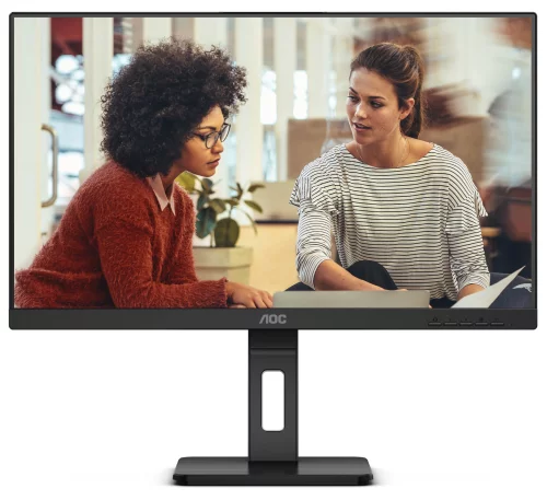 *Монитор 27 AOC 27E3QAF Black с поворотом экрана (IPS, 1920x1080, 75Hz, 4 ms, 178°/ 178°, 300 cd/ m, 20M:1, +HDMI 1.4,+DP) (27E3QAF)