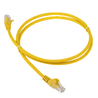 Патч-корд LANMASTER LSZH UTP кат.5e, 3.0 м, желтый (LAN-PC45/ U5E-3.0-YL) (LAN-PC45/U5E-3.0-YL)