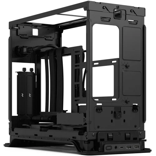 Корпус ПК без блока питания/ Case Fractal Design Era 2, Mini-Tower, 2x120mm, 2xUSB-A 3.0 + 1xUSB 3.2 Type-C, SFX PSU Support, mITX Charcoal Gray (FD-C-ERA2N-02) фото 18
