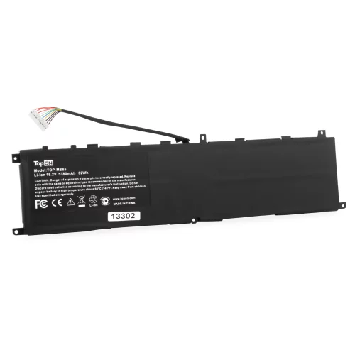 Аккумулятор для ноутбука MSI GS65 15.2V 5380mAh PN: BTY-M6L (TOP-MS65)