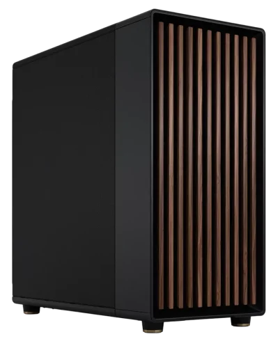 Корпус без блока питания/ Case Fractal Design North XL, Full-Tower, 3x140mm, 2xUSB-A 3.0 + 1xUSB 3.2 Type-C E-ATX, ATX, mATX, mITX Wood panel Charcoal Black (FD-C-NOR1X-01)