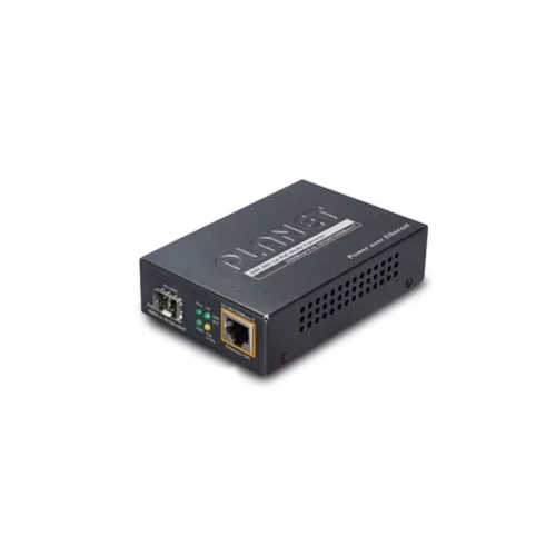 GTP-805A медиа конвертер/ IEEE802.3af/at PoE 10/100/1000Base-T to MiniGBIC (SFP) Converter